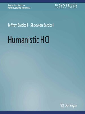 cover image of Humanistic HCI